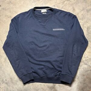 Ballantyne Dark Blue Crewneck Sweater